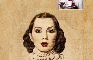 Retro-Linienraster-Effekt