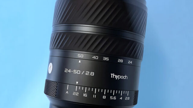 Thypoch kündigt erstes Autofokus-Zoomobjektiv an: AF 24–50 mm f/2,8 für Sony E-Mount
