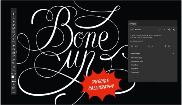 „INK: The Calligraphic Stroke Engine“