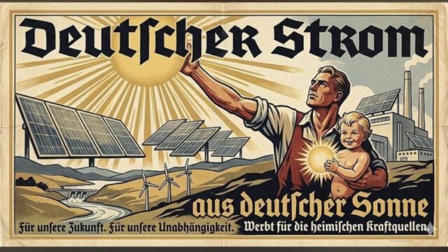 Sonnenkraft im Stahlhelm-Look: Wie KI-Memes die Bildsprache der Energiewende aufmischen