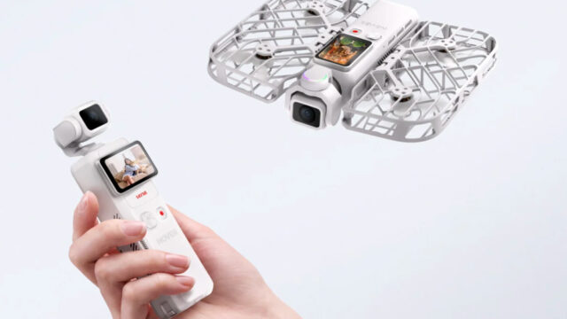 HoverAir Versa kombiniert Pocket-Gimbal und Flugkamera in einem modularen System