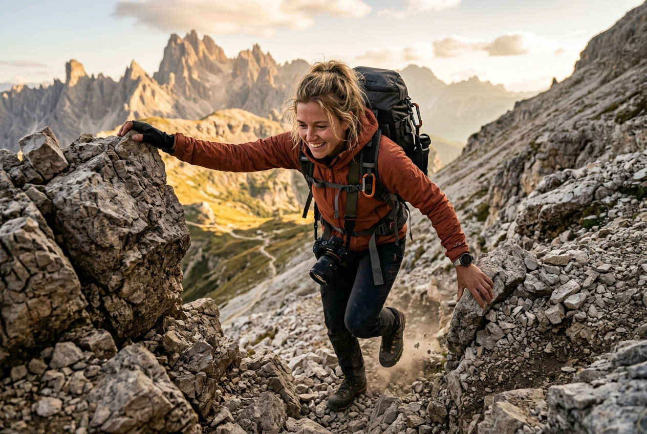 Auf der Suche nach dem richtigen Aufnahmewinkel und dem richtigen Licht. © KI-generiert