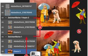 Photoshop für alte Hasen:  Zeichenflächen (Teil 3)