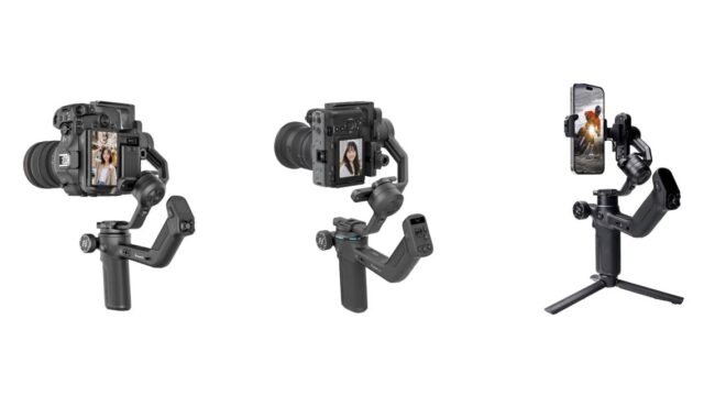 FeiyuTech kommt mit drei SCORP-Gimbals nach Deutschland