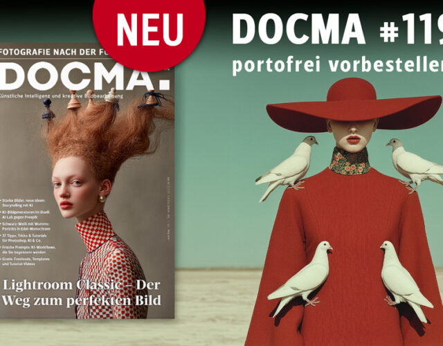 DOCMA 119: jetzt portofrei vorbestellen