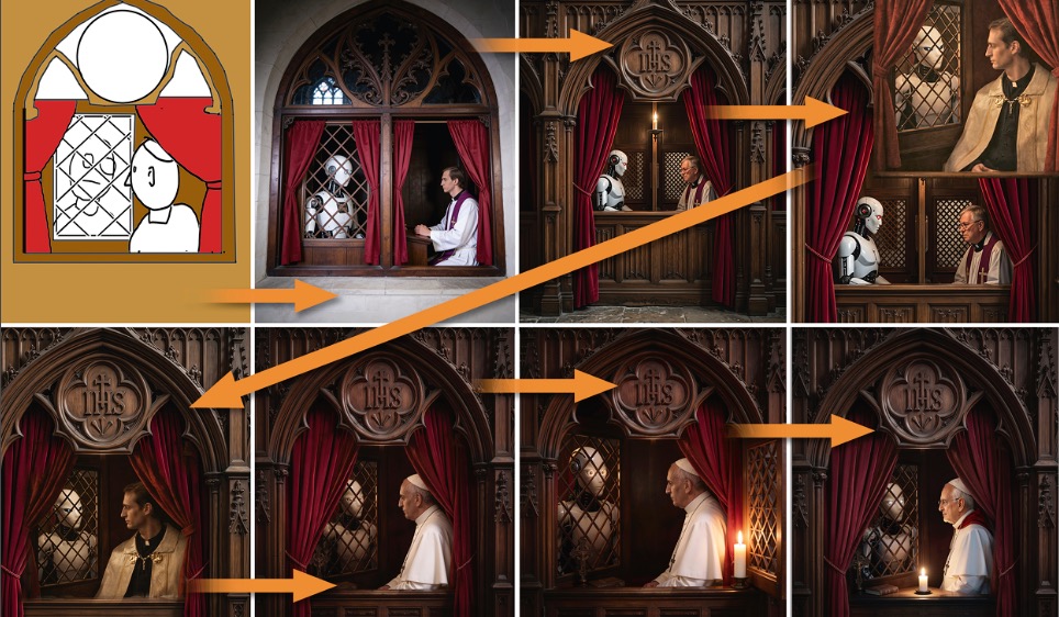 In vielen Schritten von der groben Skizze in Photoshop zum finalen Bild. Das lässt sich allein mit KI auch nach vielen Prompt-Verfeinerungen ganz ­gezielt kaum erreichen. Der stetige Austausch von Arbeitsschritten zwischen Photoshop und KI erlaubt eine bessere Steuerung der Ergebnisse.