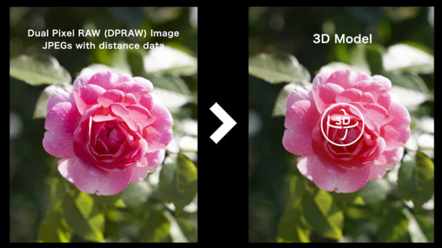 Canon Dual Pixel 3D: Kostenlose Software verwandelt Fotos in 3D-Modelle