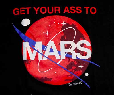 „Get your ass to Mars” – Buzz Aldrin wirbt für eine bemannte NASA-Mission zum Mars