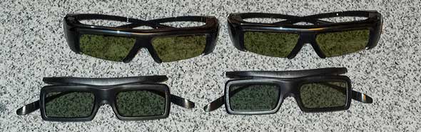 3D-Brillen – hier aktive Shutter-Brillen für einen Samsung-TV – sind in ausreichender Zahl in den Haushalten vorhanden, nur mag sie kaum jemand aufsetzen.