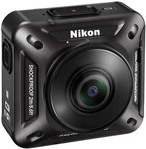 Geschäftszahlen bei Nikon: Mit der Actioncam KeyMission 360 stößt Nikon in ein neues, erfolgsträchtiges Geschäftsfeld vor.