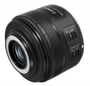 Canon Makroobjektiv mit Leuchte für APS-C-Kameras