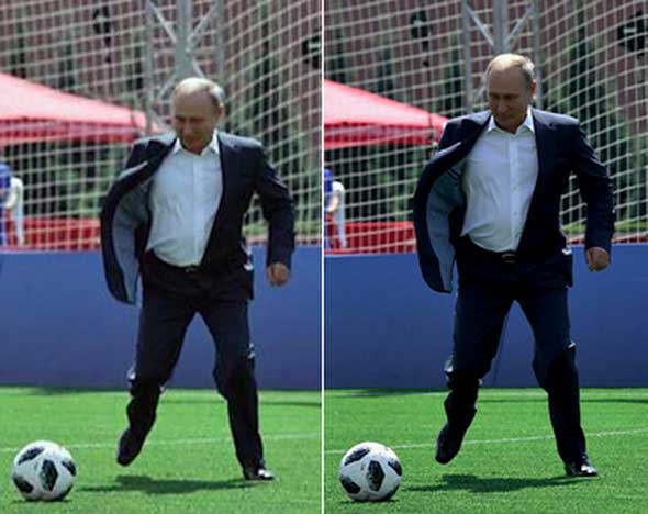 Photoshop, Perspektive oder Lili-Putin?