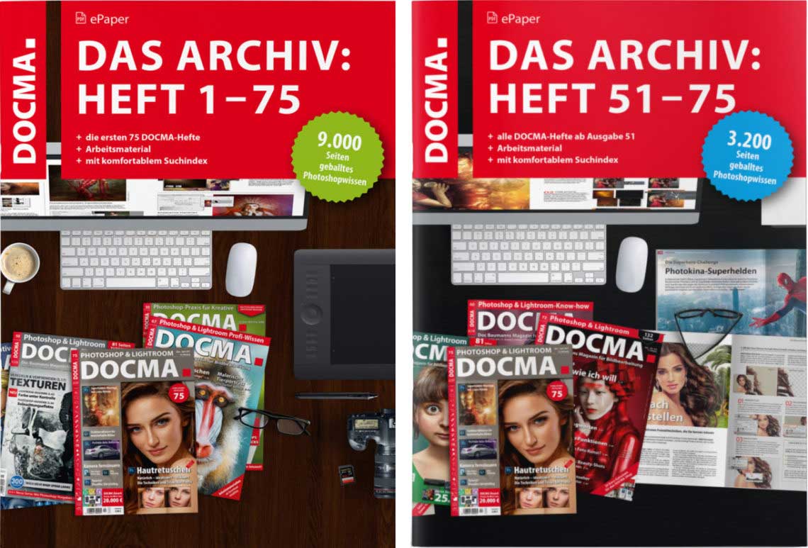 DOCMA-Archiv zum Sonderpreis