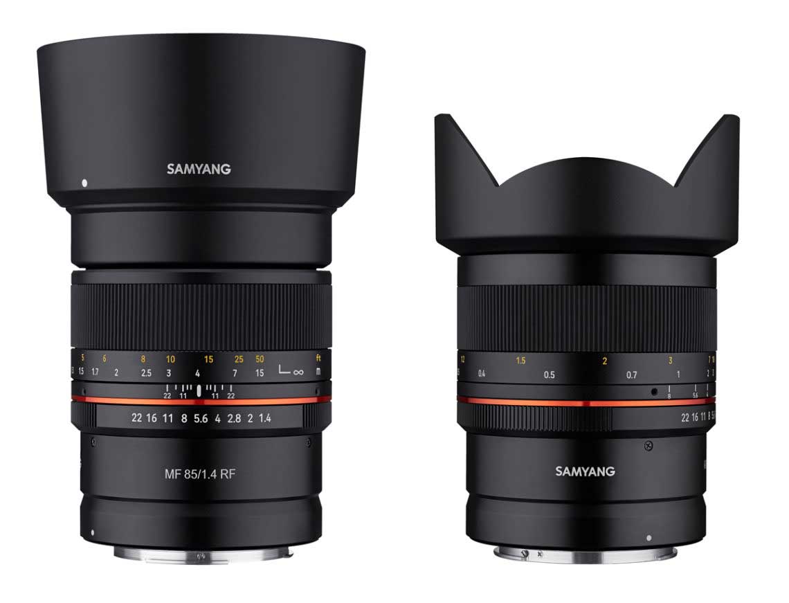 Samyang kündigt zwei Objektive für Canon EOS-R-Kameras an