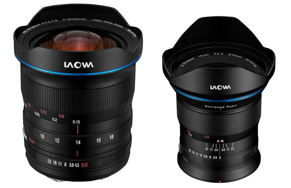 Zwei Laowa-Objektive jetzt auch für Canon RF/Nikon Z