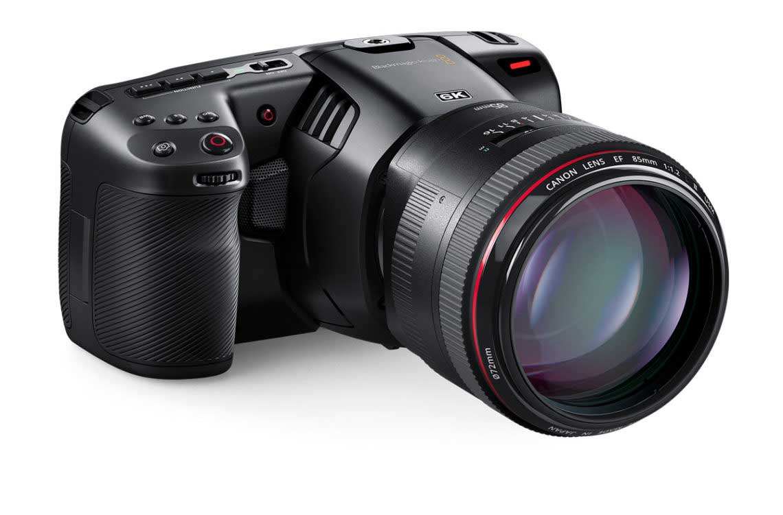 Blackmagic Pocket Cinema Camera 6K mit Canon-Objektivanschluss