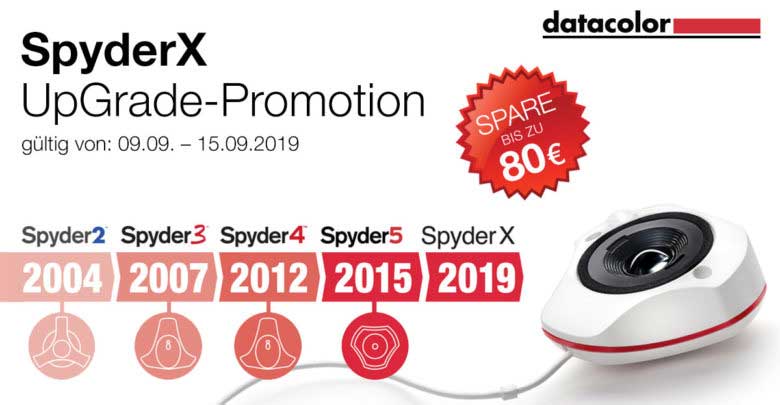 SpyderX UpGrade-Promotion