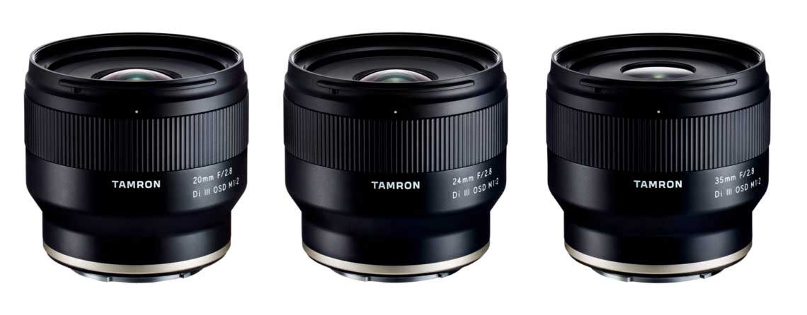 Tamron entwickelt vier weitere Objektive für Sony Alpha-Kameras