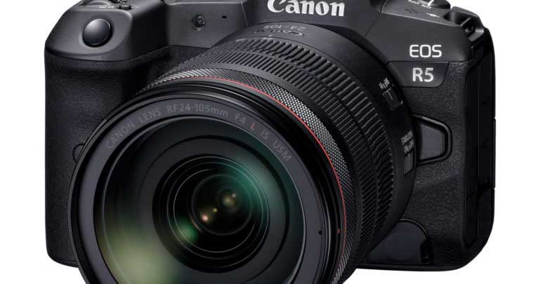 Canon entwickelt spiegellose Vollformatkamera Canon R5 für Profis