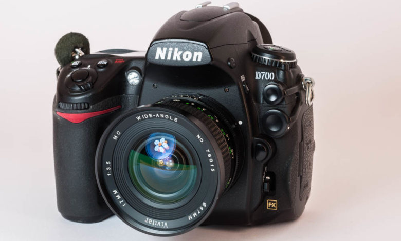 Nikon D700 Vivitar