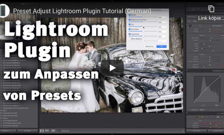Lightroom Plugin Preset Adjust