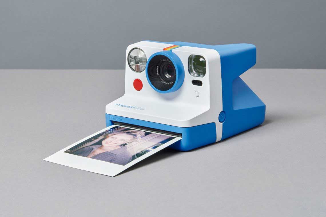 Polaroid Now – analoge Sofortbildkamera mit Autofokus