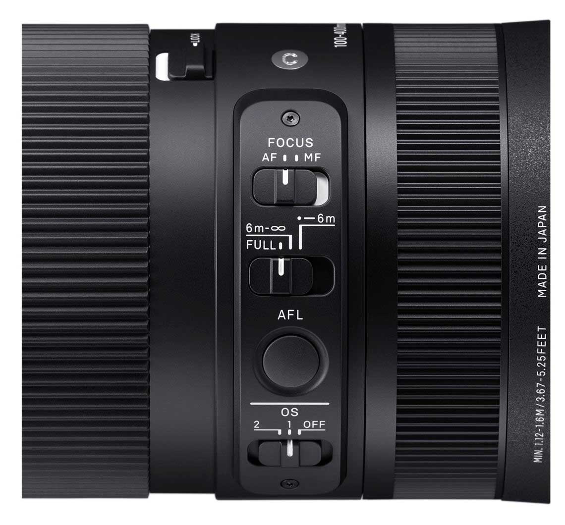 SIGMA 100-400mm F5-6,3DG DN OS | Contemporary – Zoomobjektiv für spiegellose  Vollformatkameras