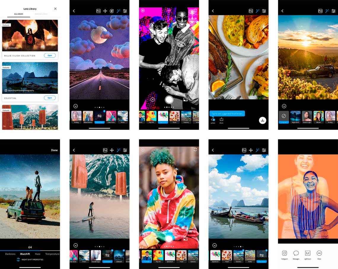 Photoshop Camera – Effekte-App für Smartphone-Kameras