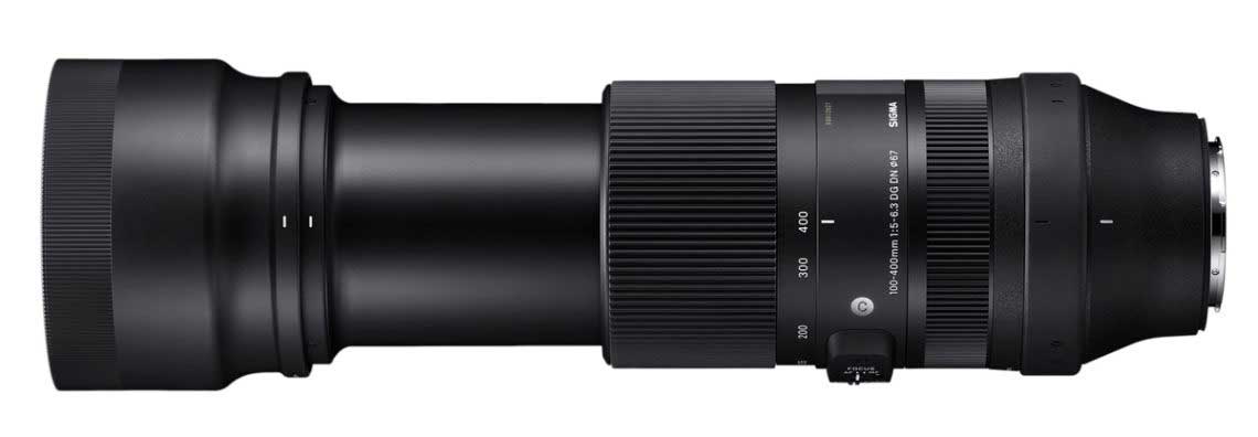 SIGMA 100-400mm F5-6,3DG DN OS | Contemporary – Zoomobjektiv für spiegellose  Vollformatkameras