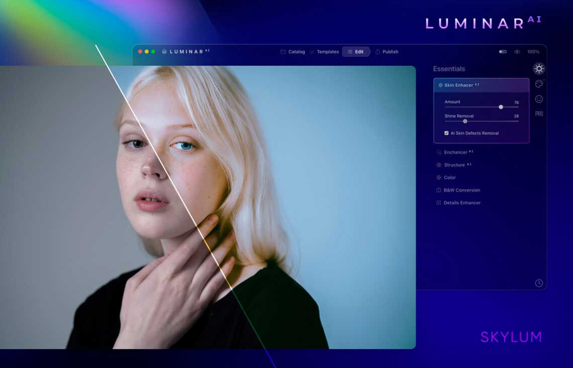 Skylum kündigt neue Software Luminar AI an