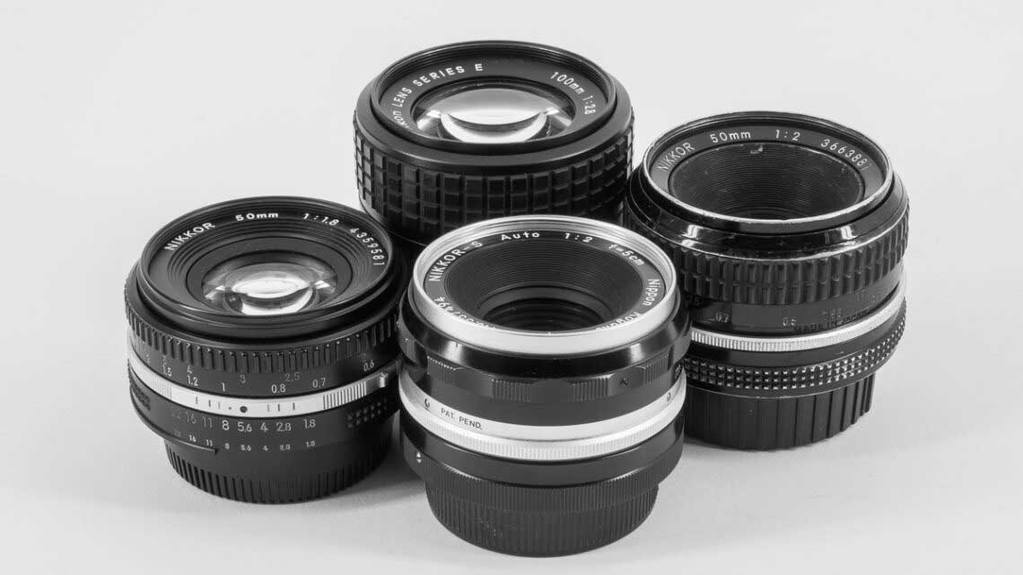 Nikon objektive alt. Altglas aus Japan: Nifty Fifties von Nikon im Vergleich