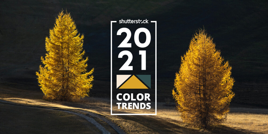 Shutterstock prognostiziert Trendfarben für 2021