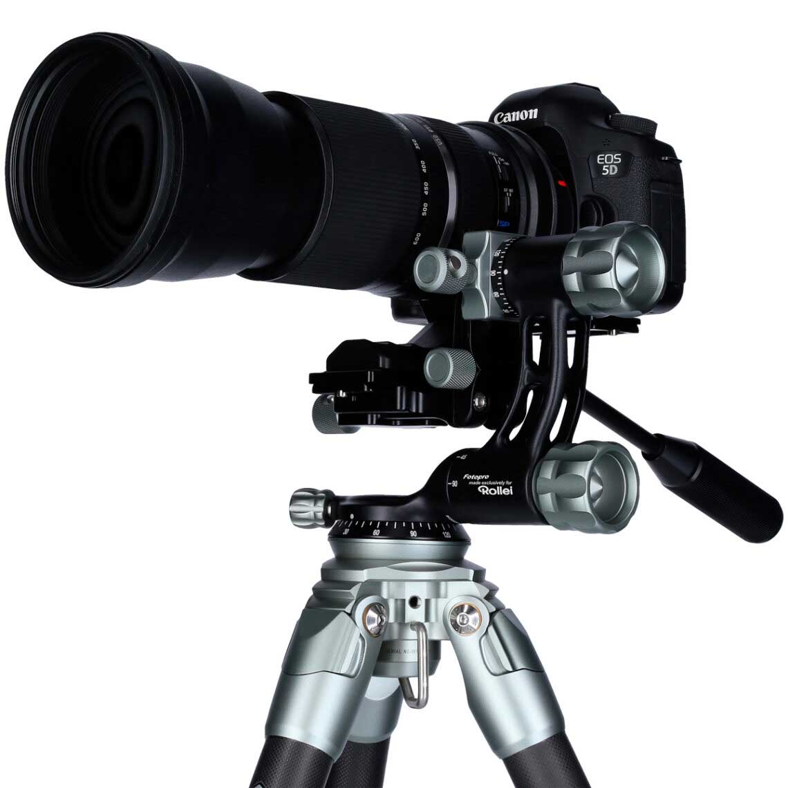 Rollei Gimbalkopf für mittelschwere Kameras und Objektive