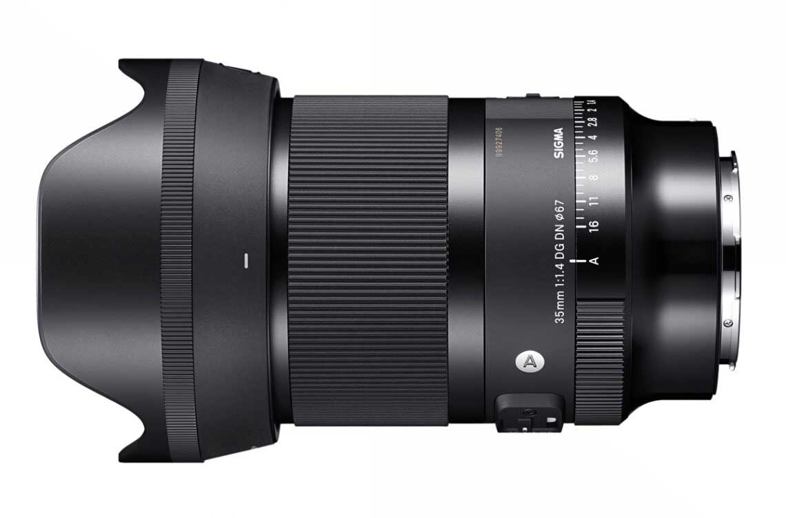 SIGMA 35mm F1,4 DG DN | Art – lichtstarkes Weitwinkel-Objektiv für Sony E- und L-Mount