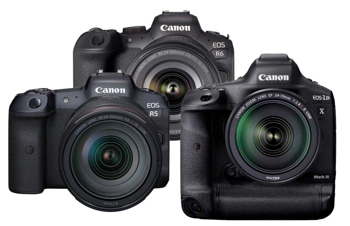 Erweiterte Videofunktionen für Canon EOS R5, R6 und EOS-1D X MK III