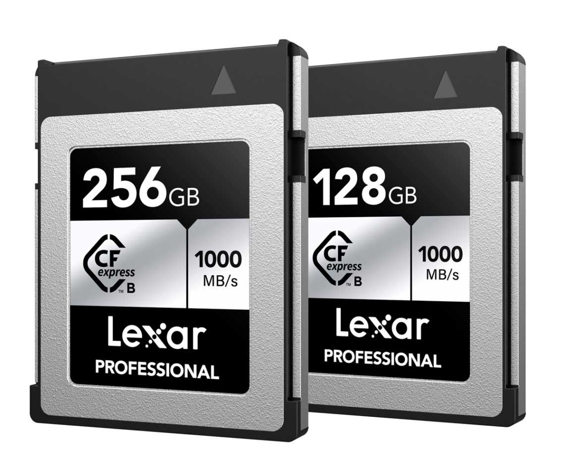 Lexar präsentiert schnelle CFexpress-Speicherkarten vom Typ B
