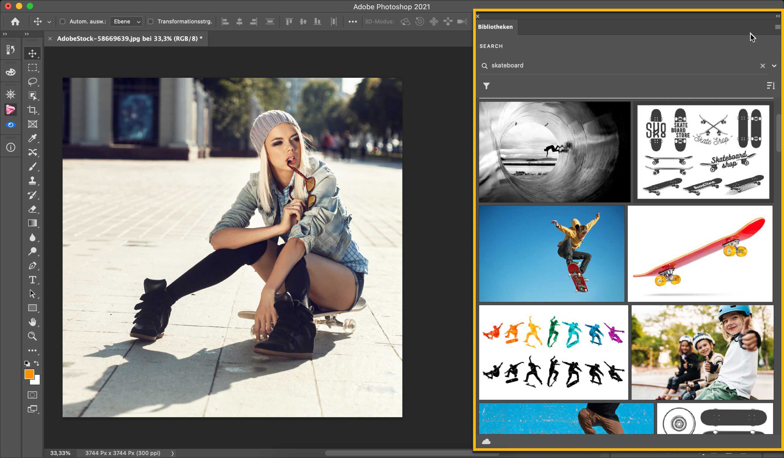 Adobe Stock bietet eine umfangreiche und hochwertige Sammlung an Stockfotos – ist aber kostenpflichtig. Foto: Kaponia Aliaksei – Adobe Stock. (Kostenlose) Stockfotos in Photoshop und Affinity Photo benutzen