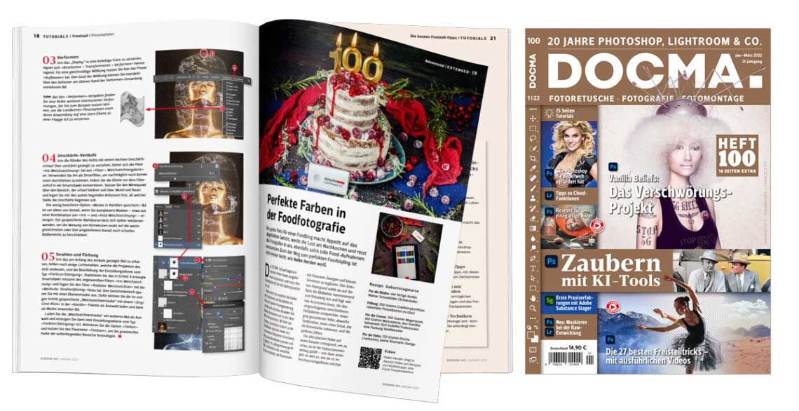 Die neue Ausgabe: DOCMA 100 im Überblick