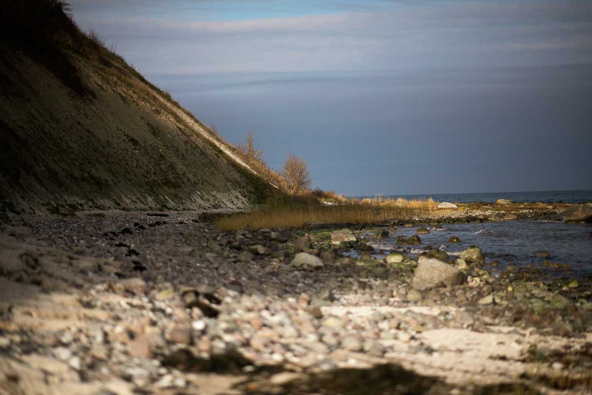 Kap Arkona. In der einen Blickrichtung Natur pur … (Foto: Olaf Giermann). Olafs Wochenschnipsel: KW 47