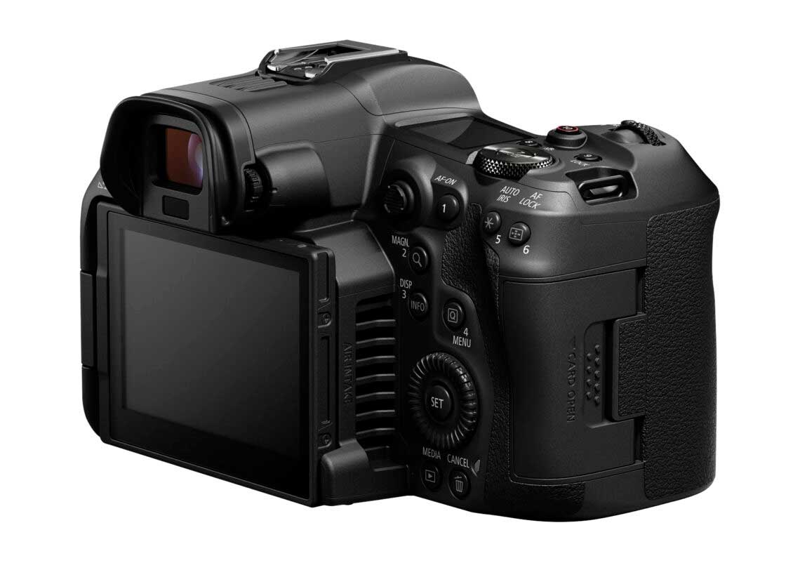 Canon EOS R5 C – spiegellose Hybridkamera   mit aktiver Kühlung
