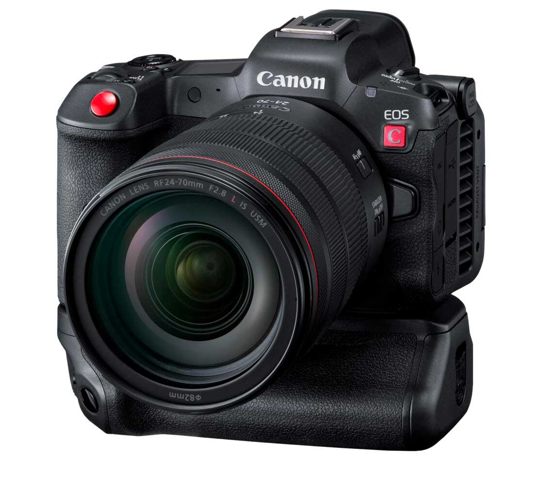Canon EOS R5 C – spiegellose Hybridkamera   mit aktiver Kühlung