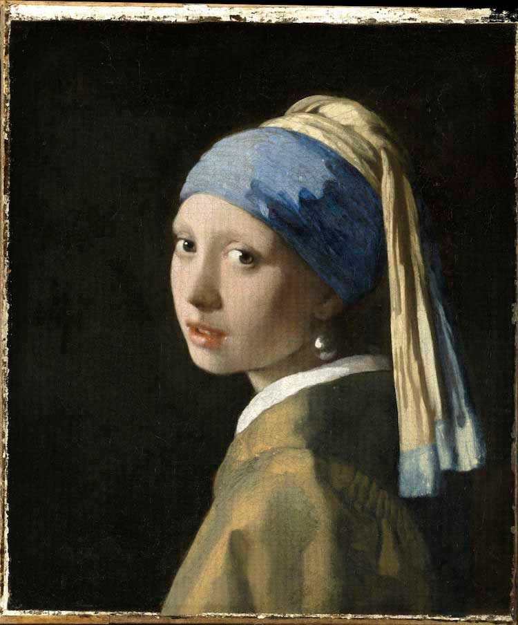 Das bekannte Gemälde von Johannes Vermeer …