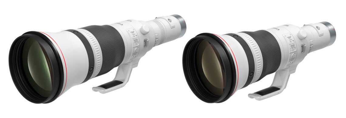 Canon kündigt zwei Supertele-Objektive für spiegellose Kameras an