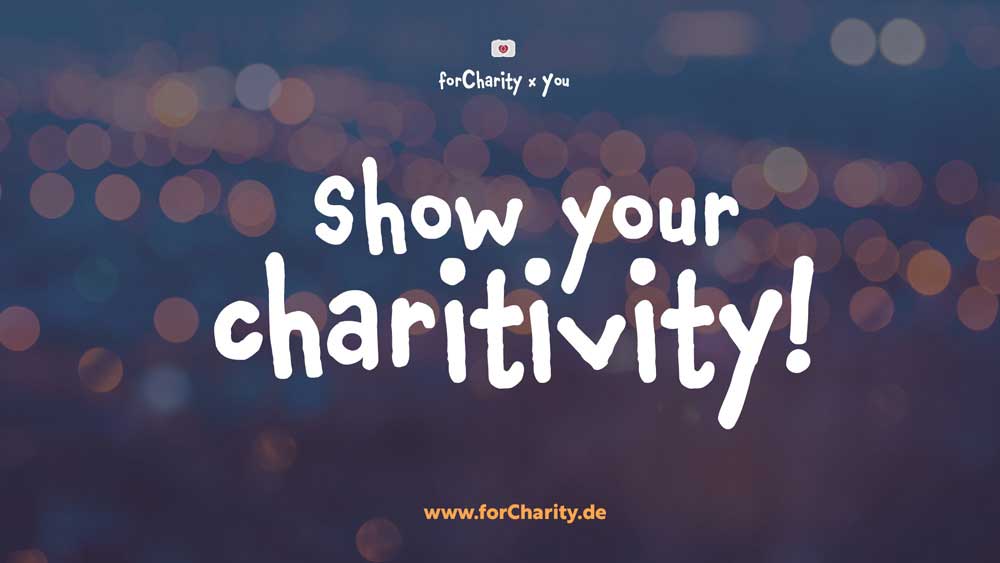 „forCharity x you“ – Spendenaktion für notleidende Mädchen und Jungen in der Ukraine