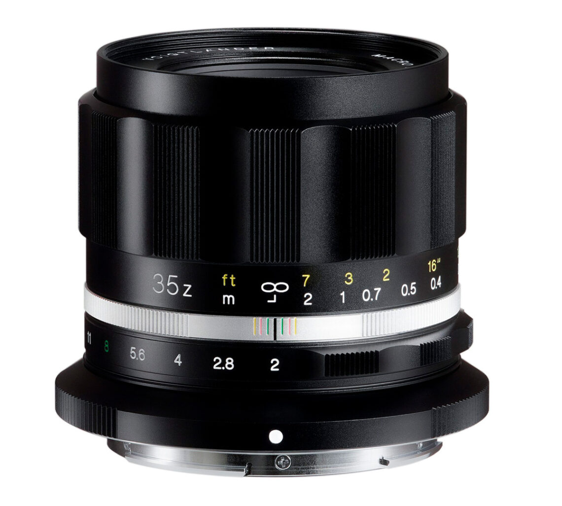 Voigtländer MACRO APO-ULTRON D 35mm F2 – manuelles Standardobjektiv für Nikon-Z- Kameras mit  DX-Sensor