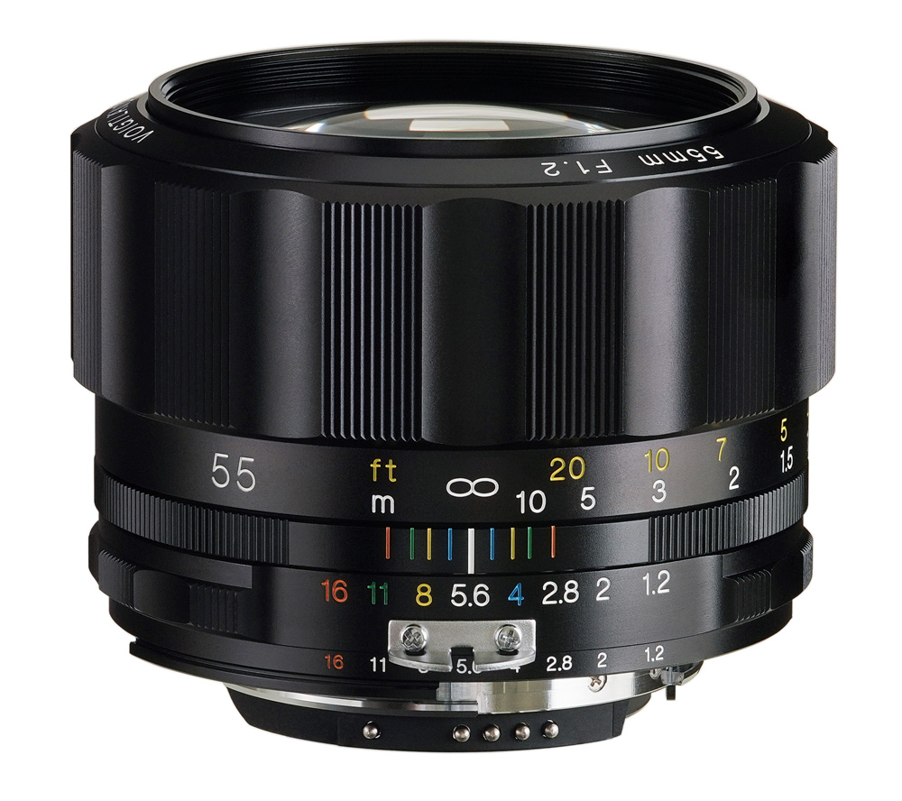 Voigtländer 55mm / 1:1,2 Nokton SLIIs – manuelles Standardobjektiv für analoge und digitale Nikon-Spiegelreflexkameras