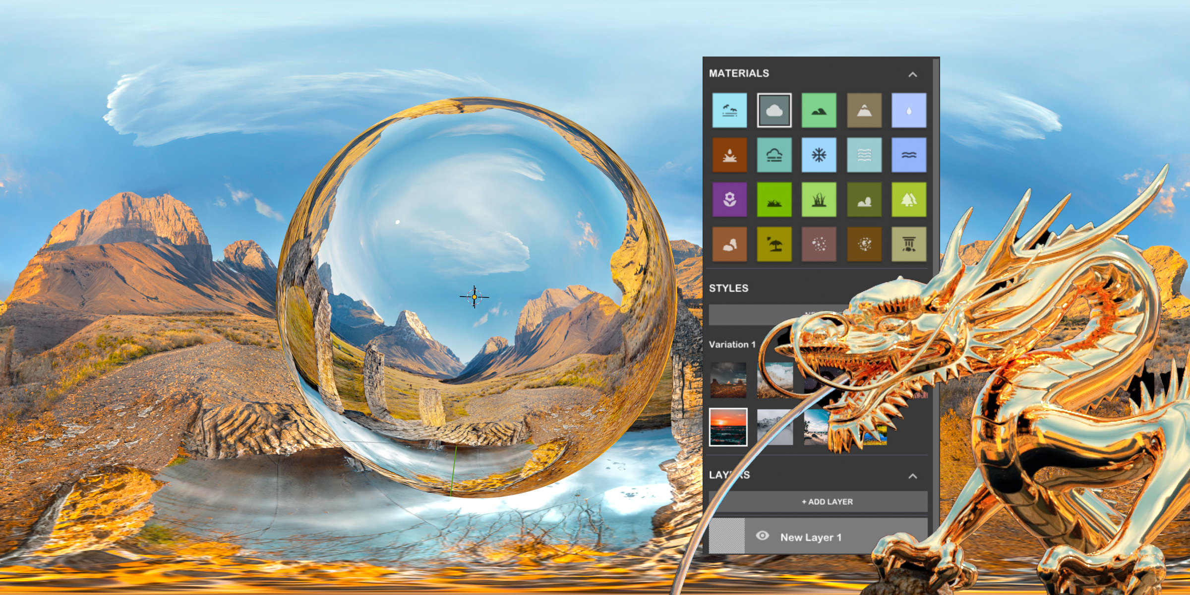 360°-HDR-Bilder per „KI-Malprogramm“ Nvidia Canvas